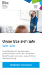 Mobile Screenshot of berufsbildungscenter.ch